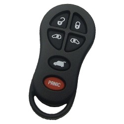 Chrysler 6 button remote key shell - Chrysler