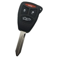 Chrysler/Dodge/Jeep 3+1 Button Remote Head Key Shell - Chrysler