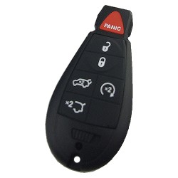 Chrysler Dodge Jeep 4+1 Buttons remote key shell - Chrysler