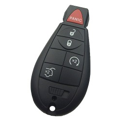 Chrysler Jeep Dodge Fobik Remote 5 Buttons with SUV Trunk and Start 433MHz PCF7941 - Chrysler