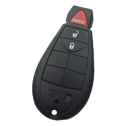 Chrysler Jeep Dodge Fobik Remote Key 2+1 Button 433MHz PCF7941A - 1