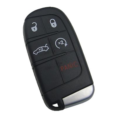 Chrysler Jeep Dodge Smart Key 4+1 buttons 433Mhz PCF7953A - 1