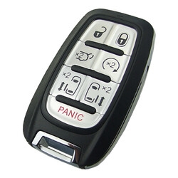 Chrysler Jeep Dodge Smart Remote Key 6+1 buttons 433Mhz 2017-2020 Pacifica and 2020 Voyager - 1