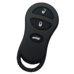 Chrysler remote shell with 3 buttons - Chrysler