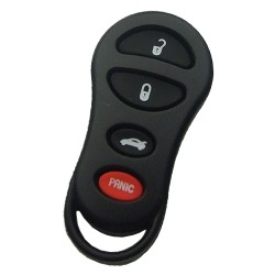 Chrysler remote shell with 4 buttons - Chrysler