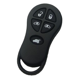 Chrysler remote shell with 5 buttons - Chrysler