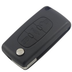 Citroen 3 Buttons Key Shell - Citroen