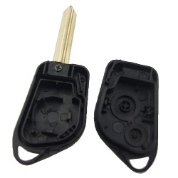 Citroen Old Type 2 Button Key Shell (Simplex) - 3