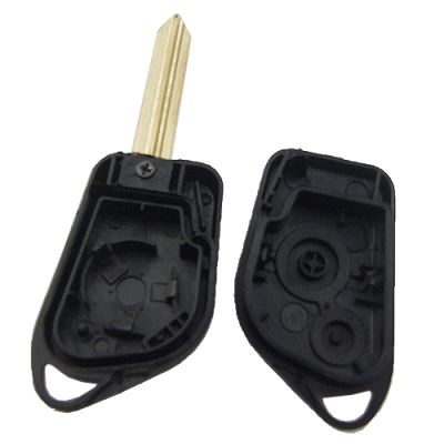 Citroen Old Type 2 Button Key Shell (Simplex) - 3