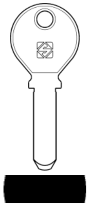 KE3 Key Blank - 1