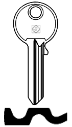 CS207 Key Blank - 1