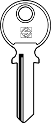 TL1 Key Blank - Silca