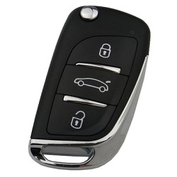  - Face to face remote control 3 buttons 433 Mhz, Peugept Type