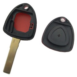 Ferrari 1 button remote key shell no logo - 3