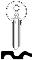 FH13 Key Blank - Silca