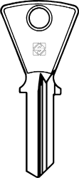 FH6 Key Blank - 1