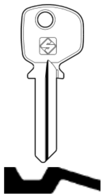 FH9 Key Blank - 1