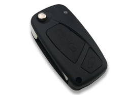 Fiat - Fiat Flip Key Shell 3 Buttons ( Battery holder near to key shell)