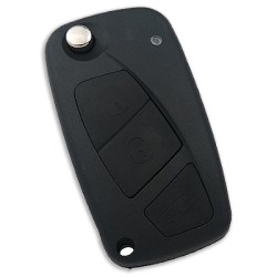 Fiat - Fiat Flip Remote Key (Delphi) (AfterMarket) (433 MHz, PCF7946)