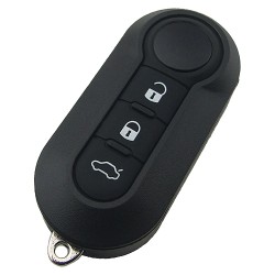 Fiat Flip Key Shell 3 Buttons - Thumbnail