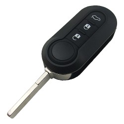 Fiat Flip Key Shell 3 Buttons - 3