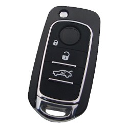 Fiat Egea 500X , Tipo 3 button flip Remote Key blank with SIP22 blade - Fiat