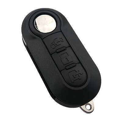 Fiat Fiorino, Doblo, Grande Punto, Qubo, 500 Flip Remote Key (Delphi) (AfterMarket) (433 MHz, PCF7946) - 2