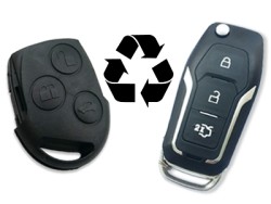 FOCUS FEISTA MONDEO, S-MAX Remote Control (Before 2011 ), without Transponder (AfterMarket) (433 MHz) - Ford