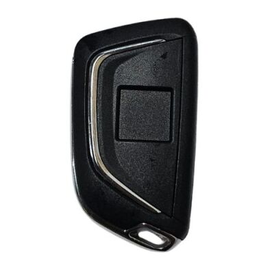 Citroen modified key shell with HU83 blade , with Badge place, With battery holder, pls choose button - 2