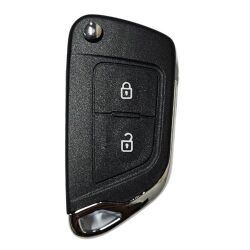 Citroen modified remote key shell without battery clamp with badge place, blade VA2. pls choose the button type - Peugeot