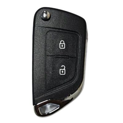 Citroen modified remote key shell without battery clamp with badge place, blade VA2. pls choose the button type - 1