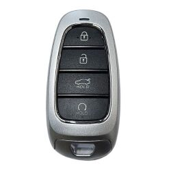 Hyundai remote key blank with badge , please choose button - 1