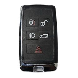 For KYDZ Brand Landrover smart freelander 4+1 button remote with 315MHZ/434MHZ with HITAG-PRO(ID49) chip aftermarket 2017-2020 years JLR:JK52-15K601-BG(JK52-15K601-XX) LERA:5AVC13F0 - 1