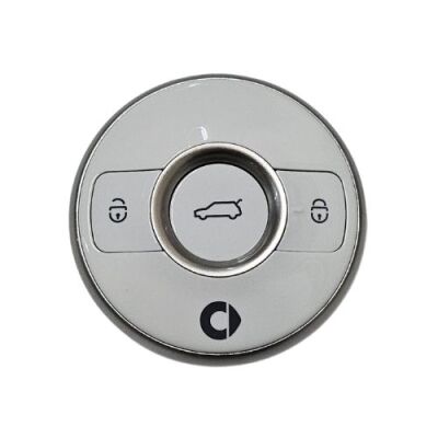 Mercedes Benz smart key shell with badge - 1