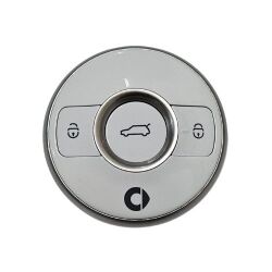 Mercedes Benz smart key shell with badge - 1