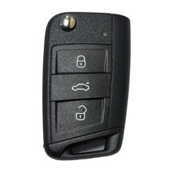 VW Golf 7 3 Button Remote Key - 434MHz - ID48 Chip - 5E0959752D - CMIIT ID: 2015DJ1678 - 1