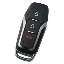 Ford 2+1 button remote key shell with key blade - Ford