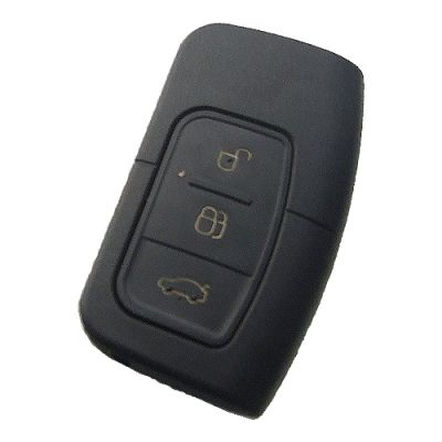 Ford 3 Button Smart Card Key Shell - 1