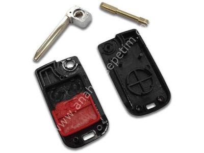 Ford 3 Buttons Modified Flip Key Shell - 5