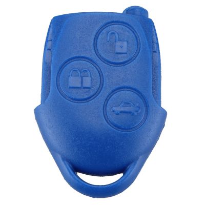 Ford 3 Button Blue Remote Key (aftermarket, 433 MHz, ID63) - 1