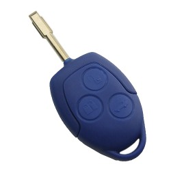 Ford 3 Button Blue Remote Key (aftermarket, 433 MHz, ID63) - 2