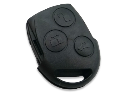 Ford 3 Button Remote Key (Board is Original) (256T 15K601-BA, 433 MHz No chip) - 1