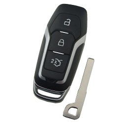 Ford 3 Button Remote Key With Hitag Pro 49 Chip With 434 MHz For 2013-2015 Ford Keyless - 