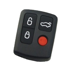 Ford 3+1 button remote key blank - Ford