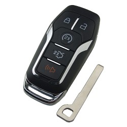 Ford 4 button aftermarket remote key with 902mhzHITAG PRO keyless - 