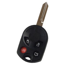 Ford 3+1 button remote key shell (2 parts) - Ford