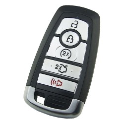 Ford keyless 4+1 button remote key with 434mhz with HITAG PRO - 