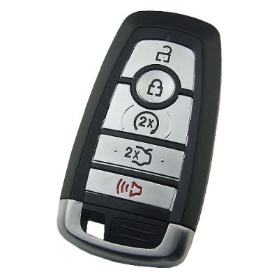 Ford keyless 4+1 button remote key with 868mhz with HITAG PRO - 1