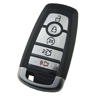 Ford keyless 4+1 button remote key with 902mhz with HITAG PRO