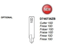 FUTURA 10D Cutter - KABA - D746736ZB - Silca